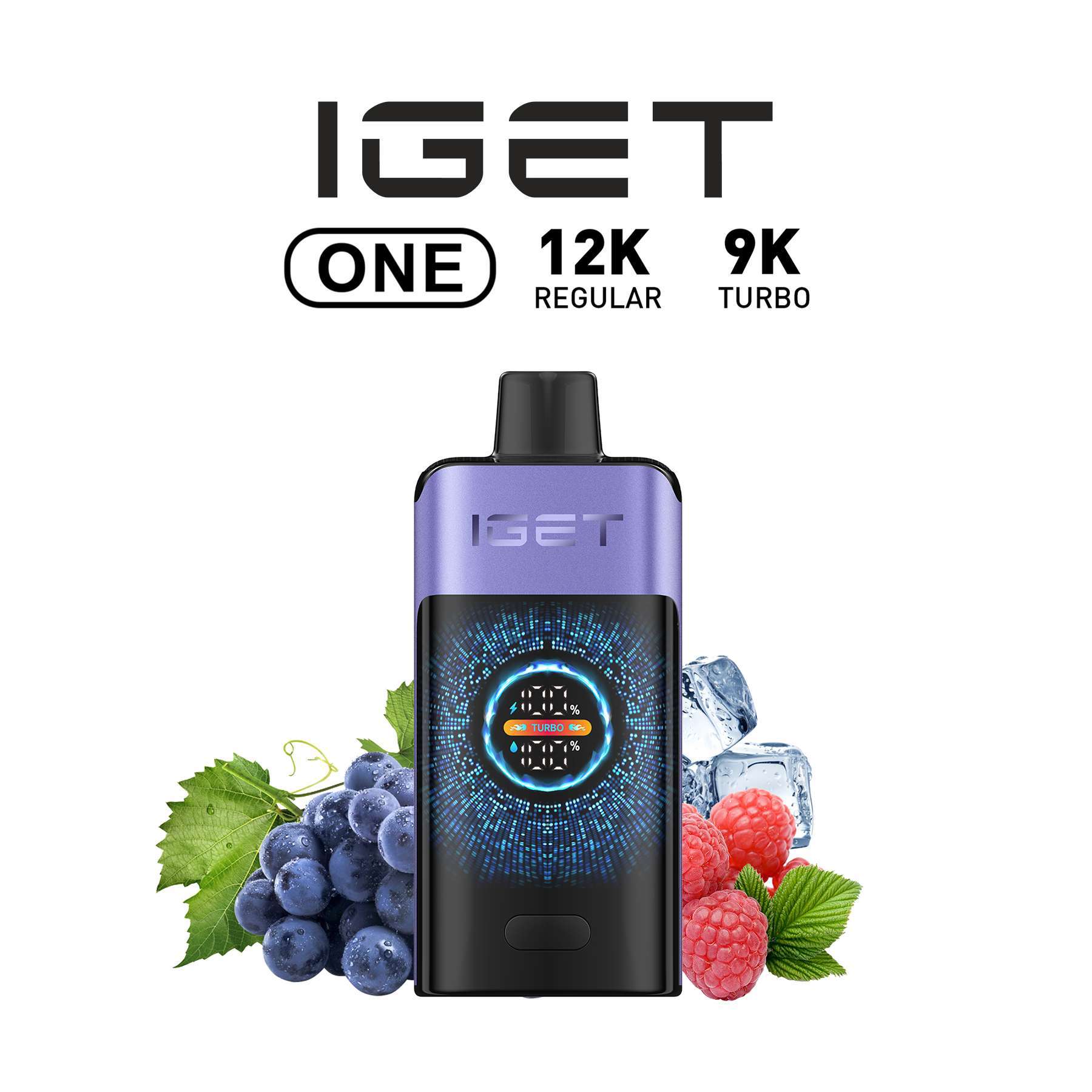 IGET-ONE-RASPBERRY-GRAPE-ICE IGET-ONE-RASPBERRY-GRAPE-ICE